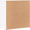 vidaXL - Dressoir - 79x38x80 - cm - bewerkt - hout - wit