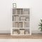 vidaXL - Dressoir - 80x30x106 - cm - bewerkt - hout - wit