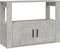 vidaXL - Dressoir - 80x30x60 - cm - bewerkt - hout - betongrijs