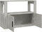 vidaXL - Dressoir - 80x30x60 - cm - bewerkt - hout - betongrijs