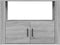 vidaXL - Dressoir - 80x30x60 - cm - bewerkt - hout - grijs - sonoma - eikenkleurig