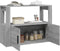 vidaXL - Dressoir - 80x30x60 - cm - bewerkt - hout - grijs - sonoma - eikenkleurig