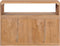 vidaXL - Dressoir - 80x30x60 - cm - massief - teakhout
