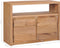 vidaXL - Dressoir - 80x30x60 - cm - massief - teakhout