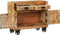 vidaXL - Dressoir - 80x30x65 - cm - massief - ruw - mangohout