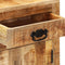 vidaXL - Dressoir - 80x30x65 - cm - massief - ruw - mangohout