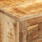 vidaXL - Dressoir - 80x30x65 - cm - massief - ruw - mangohout