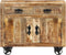 vidaXL - Dressoir - 80x30x65 - cm - massief - ruw - mangohout