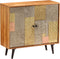 vidaXL - Dressoir - 80x30x75 - cm - massief - acaciahout