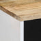 vidaXL - Dressoir - 80x33,5x75 - cm - massief - mangohout