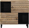 vidaXL - Dressoir - 80x33,5x75 - cm - massief - ruw - mangohout