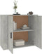 vidaXL - Dressoir - 80x33x70 - cm - bewerkt - hout - betongrijs