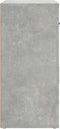 vidaXL - Dressoir - 80x33x70 - cm - bewerkt - hout - betongrijs
