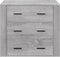 vidaXL - Dressoir - 80x33x70 - cm - bewerkt - hout - grijs - sonoma - eikenkleurig