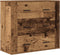 vidaXL - Dressoir - 80x33x70 - cm - bewerkt - hout - oud - houtkleurig