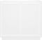 vidaXL - Dressoir - 80x34x75 - cm - bewerkt - hout - wit