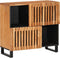 vidaXL - Dressoir - 80x34x75 - cm - massief - acaciahout