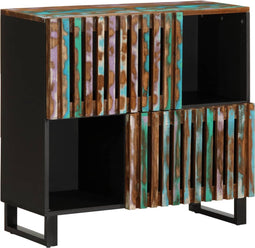 vidaXL - Dressoir - 80x34x75 - cm - massief - acaciahout