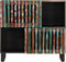vidaXL - Dressoir - 80x34x75 - cm - massief - acaciahout