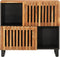 vidaXL - Dressoir - 80x34x75 - cm - massief - acaciahout