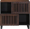 vidaXL - Dressoir - 80x34x75 - cm - massief - mangohout - bruin