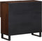 vidaXL - Dressoir - 80x34x75 - cm - massief - mangohout - bruin