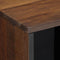 vidaXL - Dressoir - 80x34x75 - cm - massief - mangohout - bruin