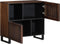 vidaXL - Dressoir - 80x34x75 - cm - massief - mangohout - bruin