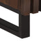 vidaXL - Dressoir - 80x34x75 - cm - massief - mangohout - bruin