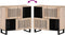vidaXL - Dressoir - 80x34x75 - cm - massief - mangohout