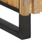 vidaXL - Dressoir - 80x34x75 - cm - massief - ruw - mangohout