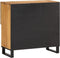 vidaXL - Dressoir - 80x34x75 - cm - massief - ruw - mangohout