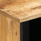vidaXL - Dressoir - 80x34x75 - cm - massief - ruw - mangohout