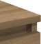 vidaXL - Dressoir - 80x35x76 - cm - spaanplaat - ambachtelijk - eikenkleurig