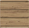 vidaXL - Dressoir - 80x35x76 - cm - spaanplaat - ambachtelijk - eikenkleurig