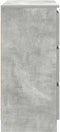 vidaXL - Dressoir - 80x35x76 - cm - spaanplaat - betongrijs