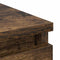 vidaXL - Dressoir - 80x35x76 - cm - spaanplaat - gerookt - eikenkleurig