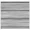 vidaXL - Dressoir - 80x35x76 - cm - spaanplaat - grijs - sonoma