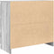 vidaXL - Dressoir - 80x35x76 - cm - spaanplaat - grijs - sonoma