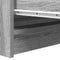 vidaXL - Dressoir - 80x35x76 - cm - spaanplaat - grijs - sonoma