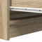vidaXL - Dressoir - 80x35x76 - cm - spaanplaat - sonoma - eikenkleurig