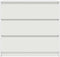 vidaXL - Dressoir - 80x35x76 - cm - spaanplaat - wit