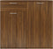 vidaXL - Dressoir - 80x36x75 - cm - bewerkt - hout - bruin - eikenkleur