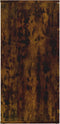 vidaXL - Dressoir - 80x36x75 - cm - bewerkt - hout - gerookt - eikenkleurig