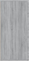 vidaXL - Dressoir - 80x36x75 - cm - bewerkt - hout - grijs - sonoma - eikenkleurig