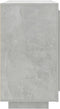 vidaXL - Dressoir - 80x40x75 - cm - bewerkt - hout - betongrijs