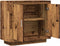 vidaXL - Dressoir - 80x40x75 - cm - bewerkt - hout - oud - houtkleurig