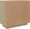 vidaXL - Dressoir - 80x40x75 - cm - bewerkt - hout - sonoma - eikenkleurig