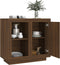 vidaXL - Dressoir - 80x40x75 - cm - bruin - eikenkleur