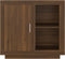 vidaXL - Dressoir - 80x40x75 - cm - bruin - eikenkleur